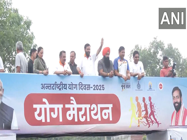 Yoga Marathon has become a Sankalp Yatra to make the state Yoga-free, Drug-free - Naib Singh Saini